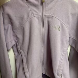 The North Face Light Purple Fleece Jacket